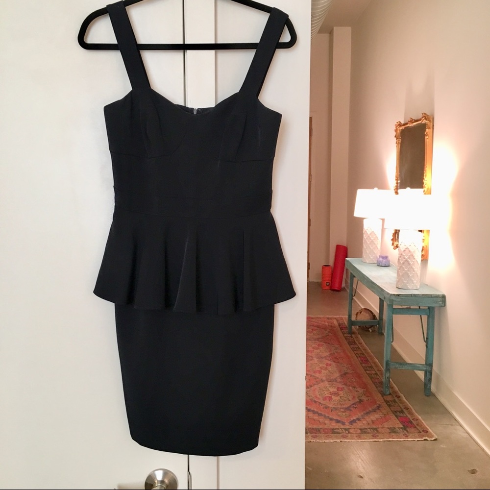 Shoshanna Peplum/Bodice Dress - Size 4